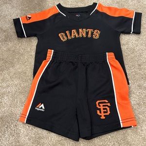 Great Condition San Francisco Giants 2 piece Toddler Set